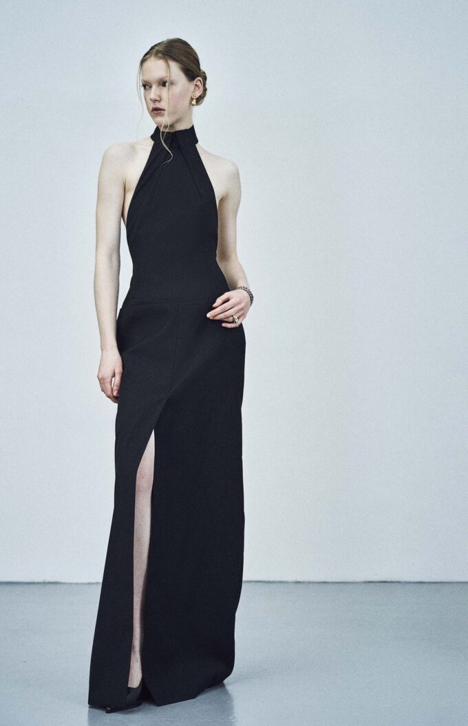 Halter Tailored Dress